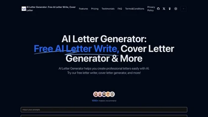 AI Letter Generator